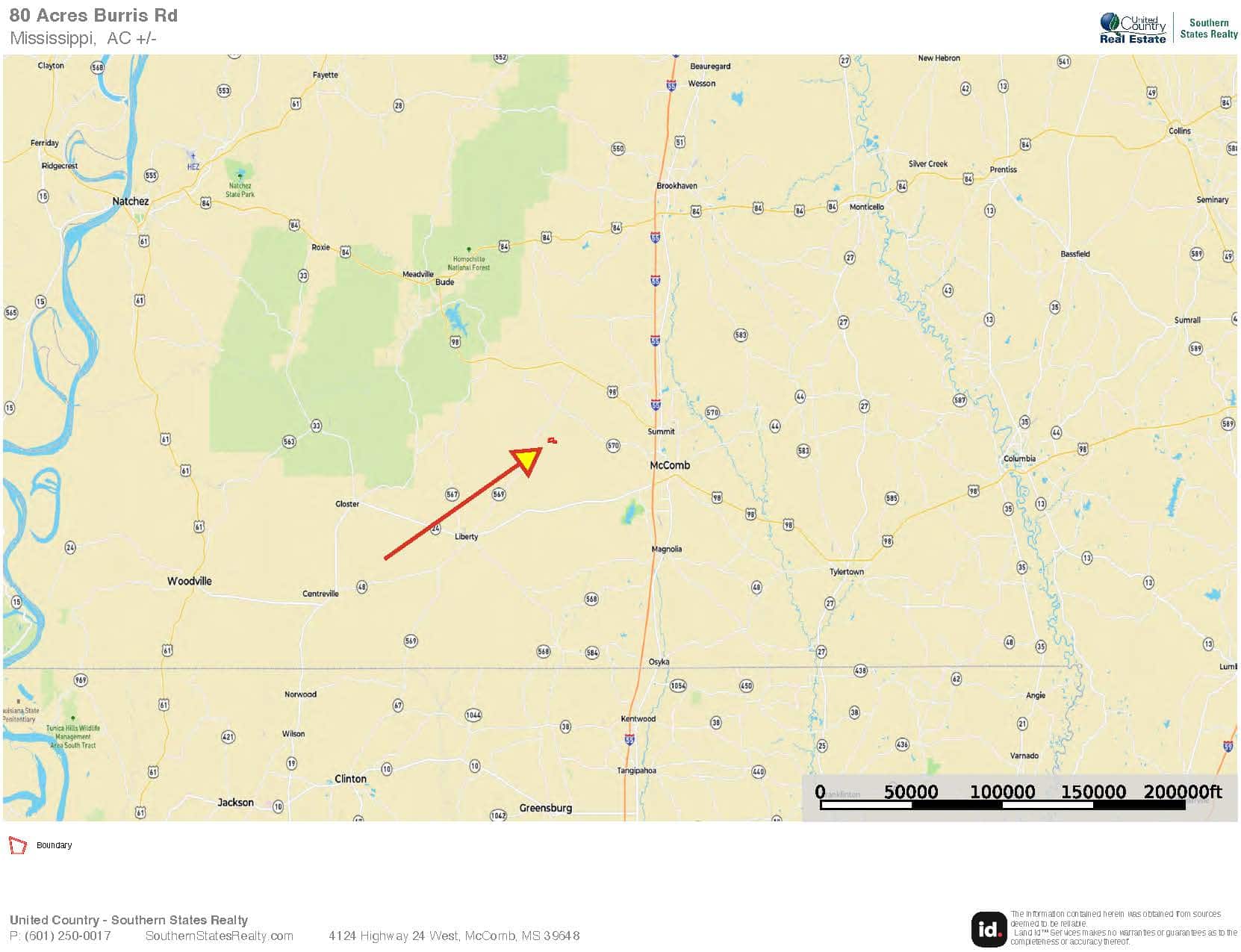 Amite County Hunting Land for Sale