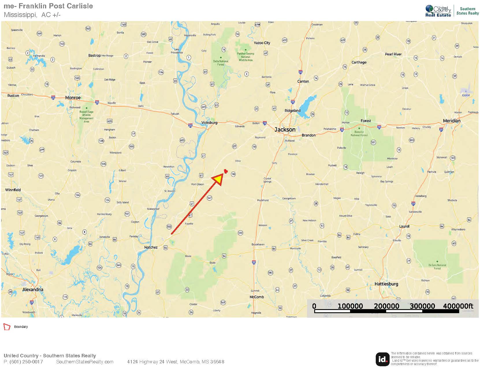 600 Acres Claiborne County Hunting Land Timber Investment