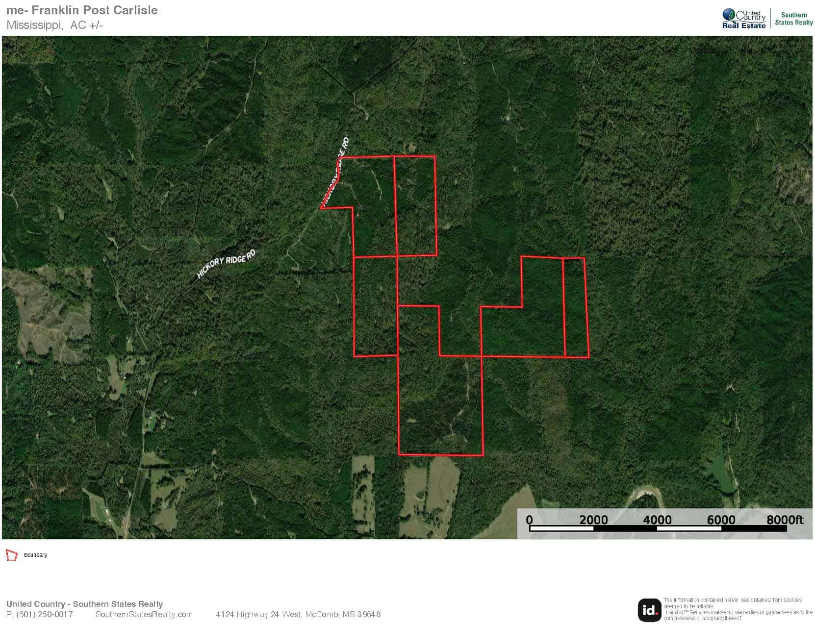 600 Acres Claiborne County Hunting Land Timber Investment