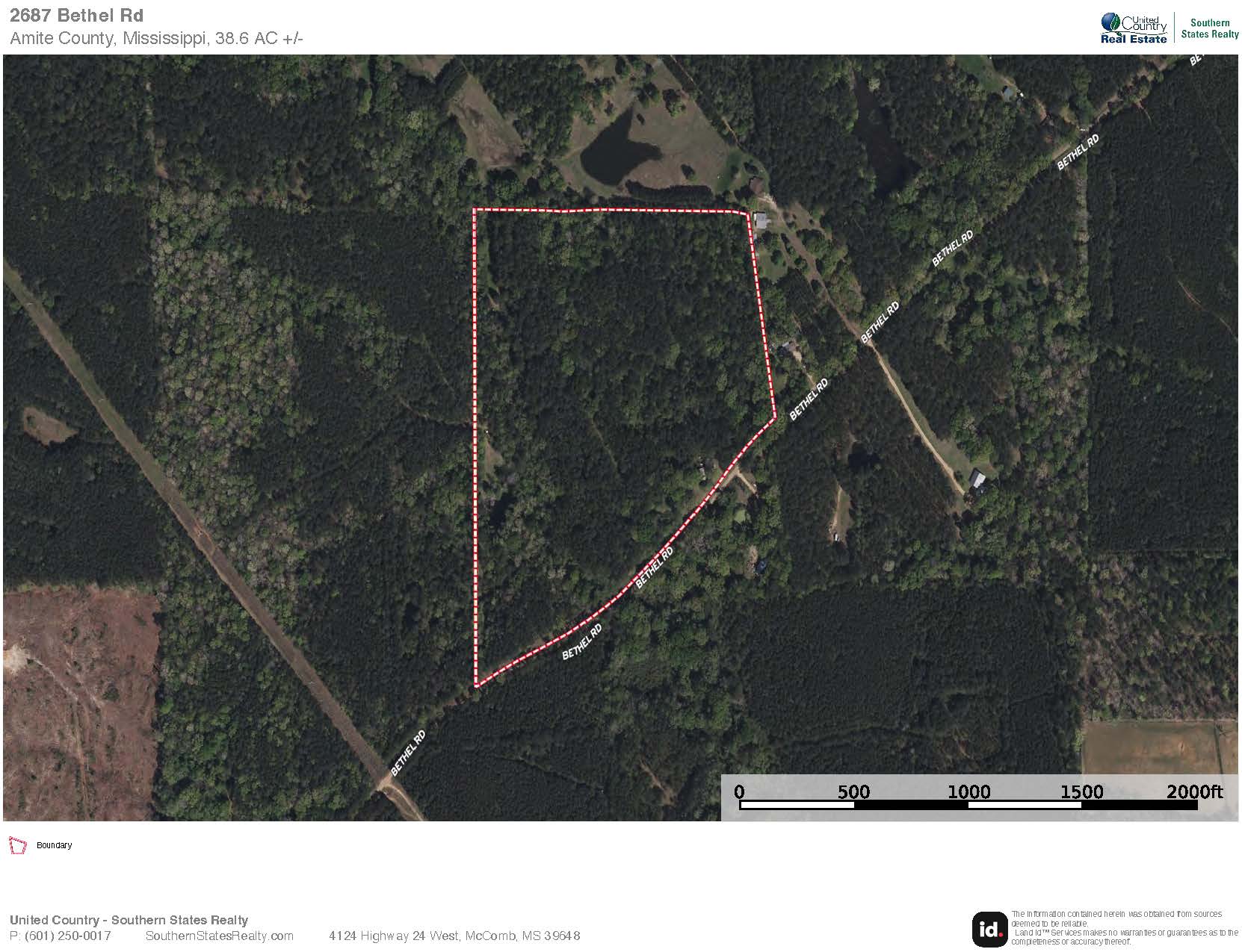 Amite County 38.6 Acres For Sale