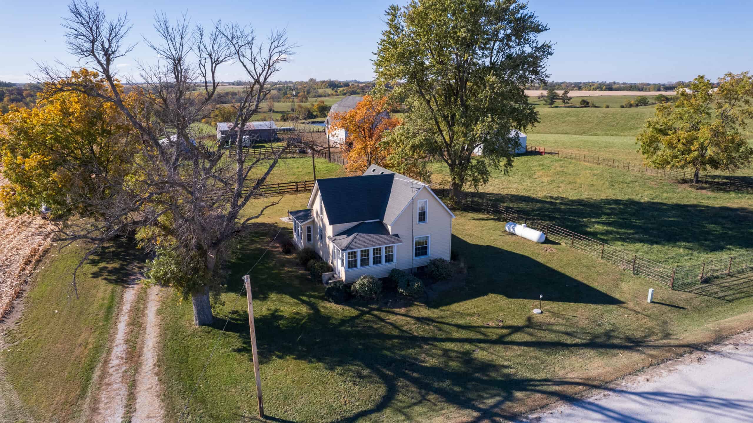 Marion County Farm with Remodeled Home