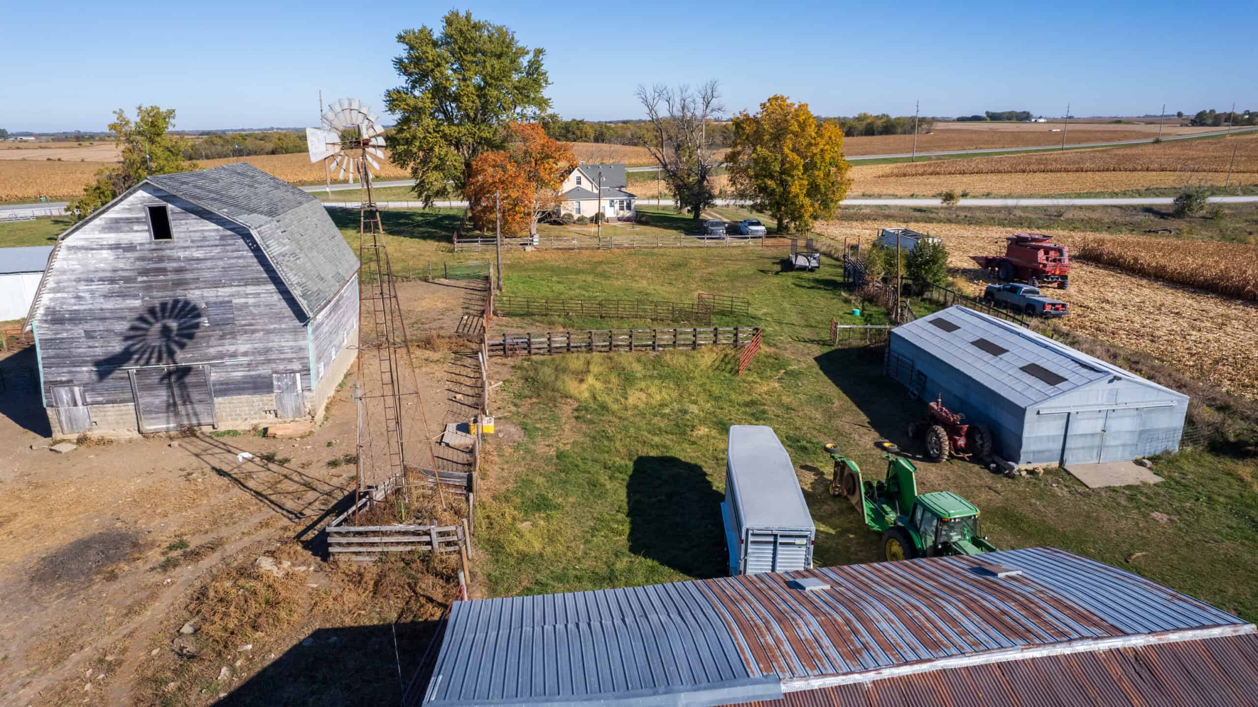 Marion County Farm with Remodeled Home