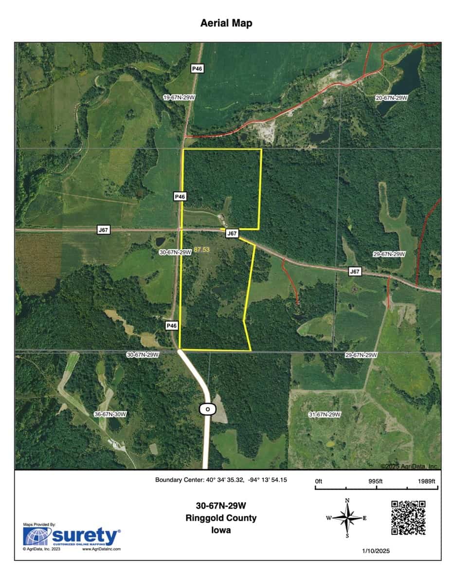 Hunters Paradise!! Stunning 92.4-Acre IA-MO Border House