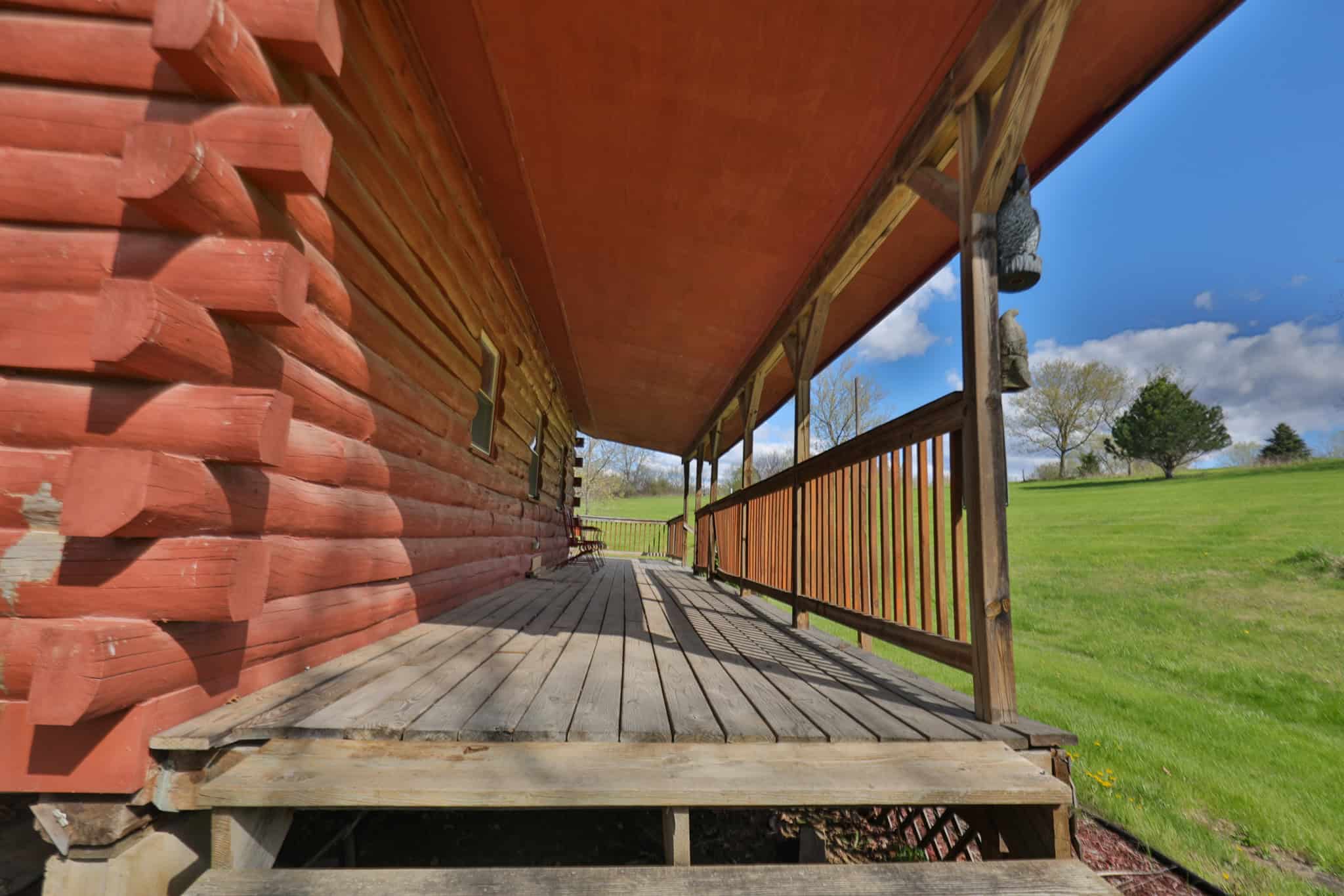 Mississippi River Hilltop Cabin for Sale in Crawford County, WI