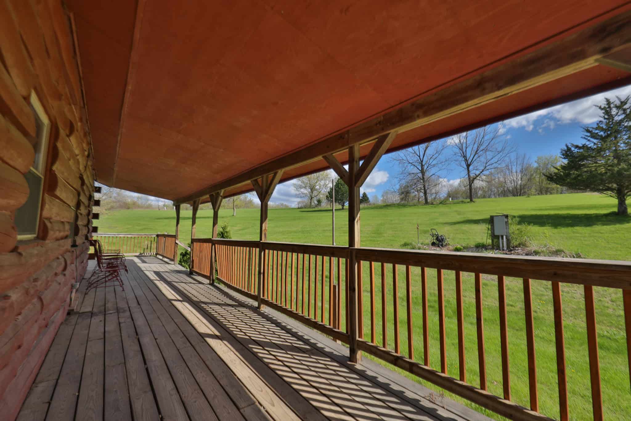 Mississippi River Hilltop Cabin for Sale in Crawford County, WI