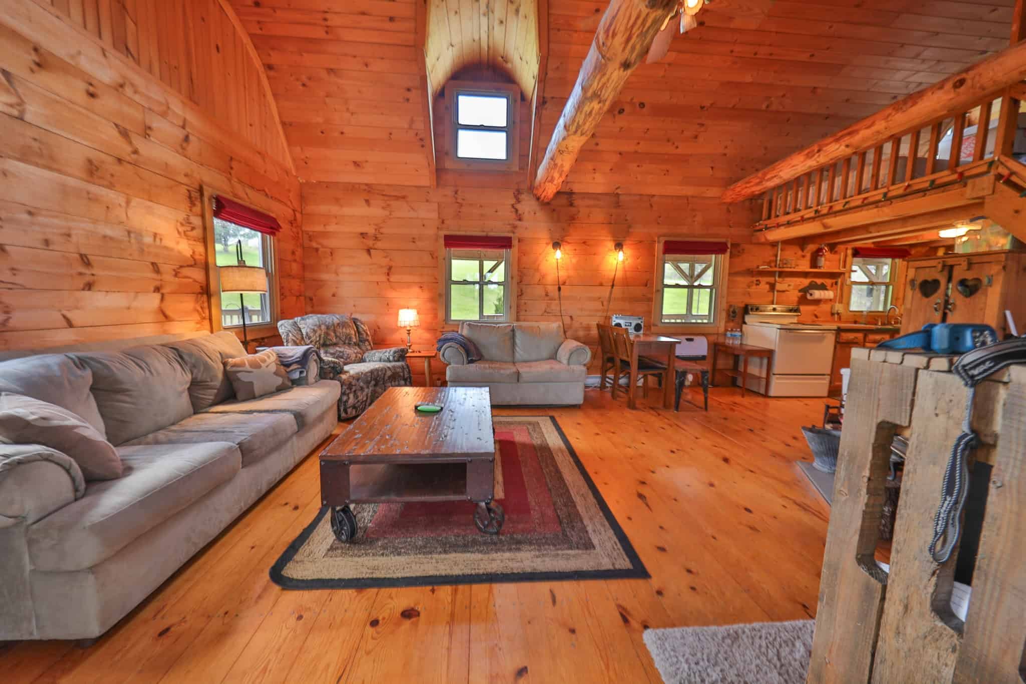 Mississippi River Hilltop Cabin for Sale in Crawford County, WI