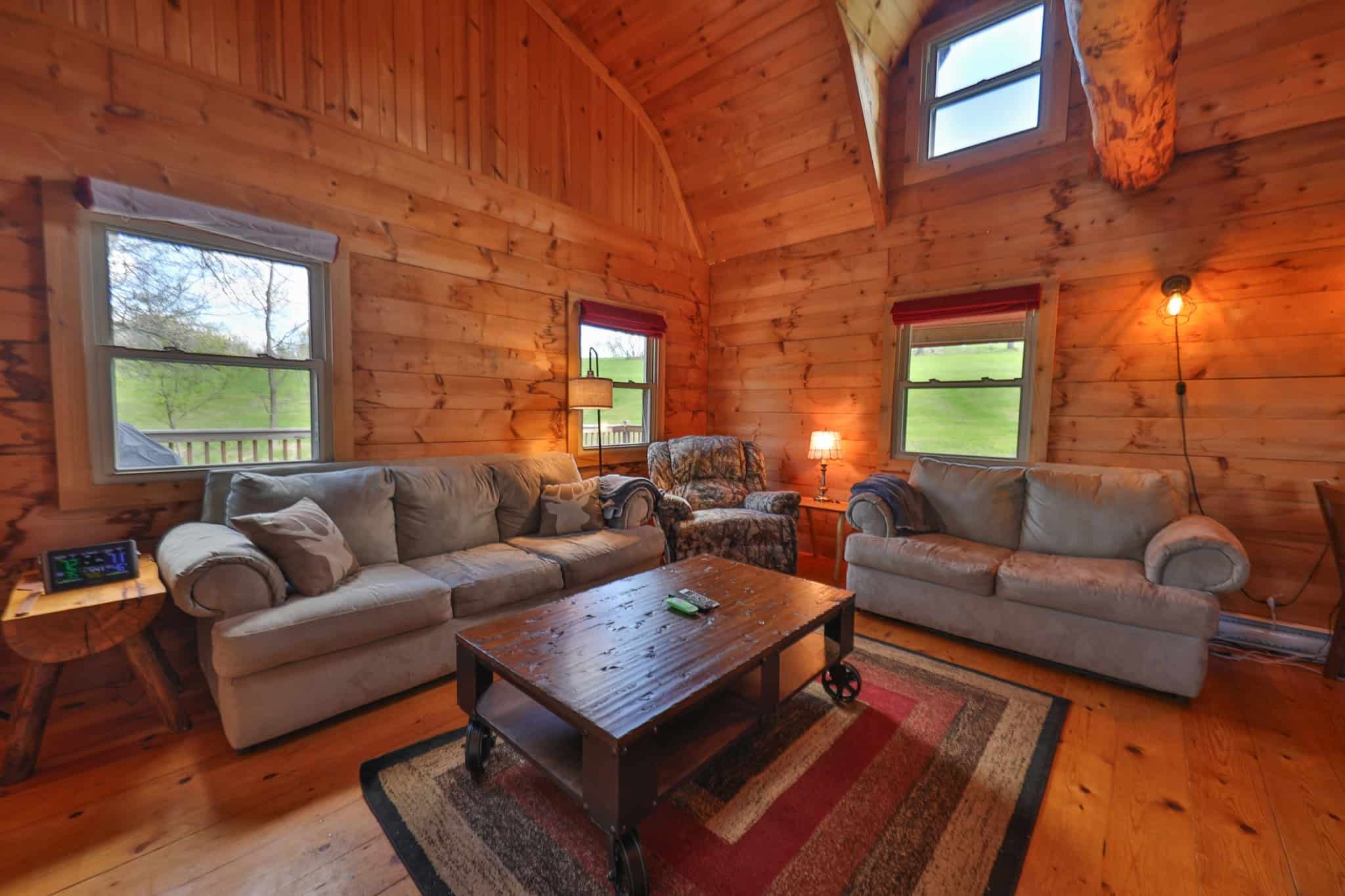 Mississippi River Hilltop Cabin for Sale in Crawford County, WI