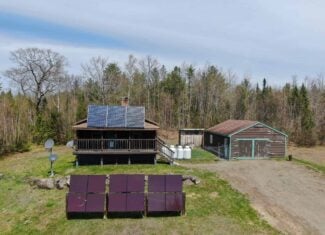 Off-Grid Log Cabin Retreat on 65± Acres