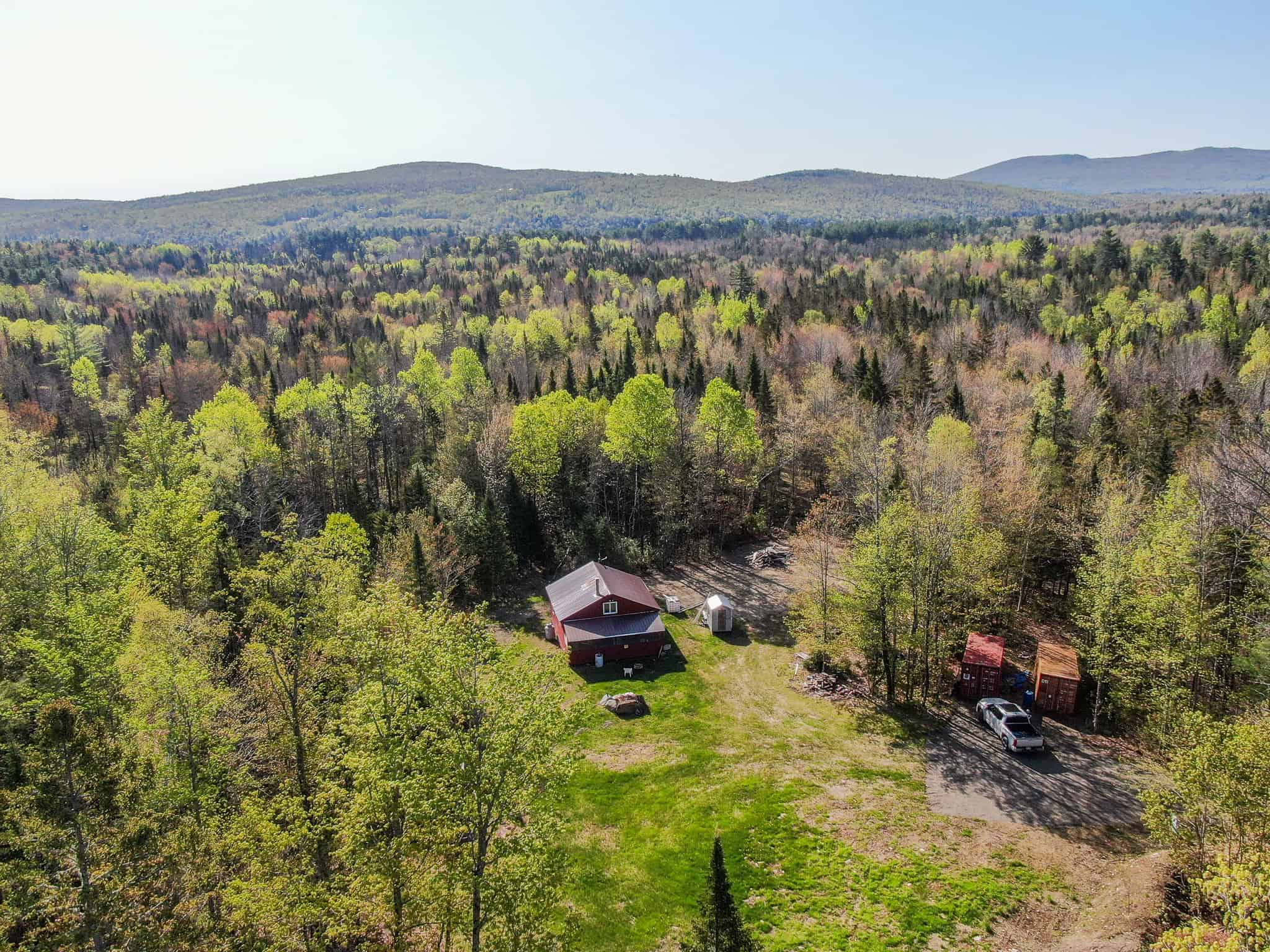 Escape to the Maine Woods – Off-Grid Getaway Cabin on 26± Acres