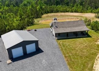 80 Acres with a Brand New Lodge in South Mississippi