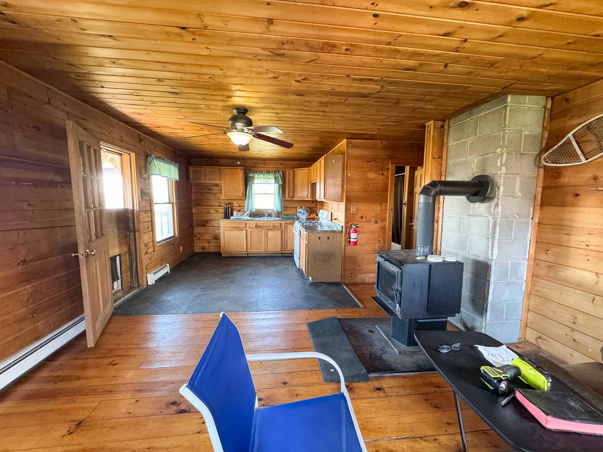 Off-Grid Log Cabin Retreat on 65± Acres