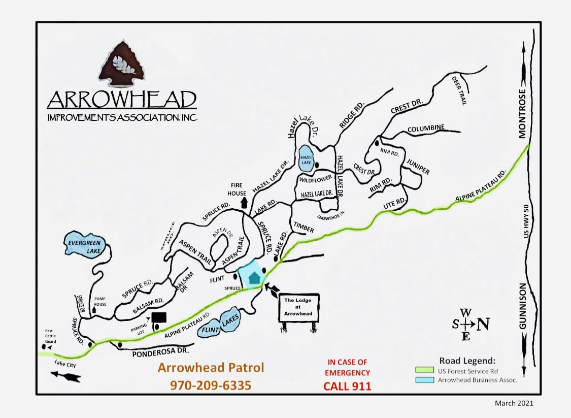 Private Lot in the Arrowhead Subdivision