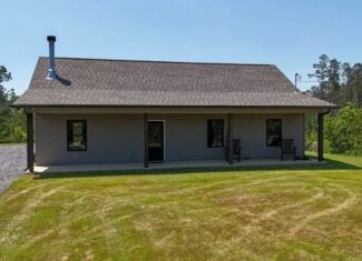 80 Acres with a Brand New Lodge in South Mississippi
