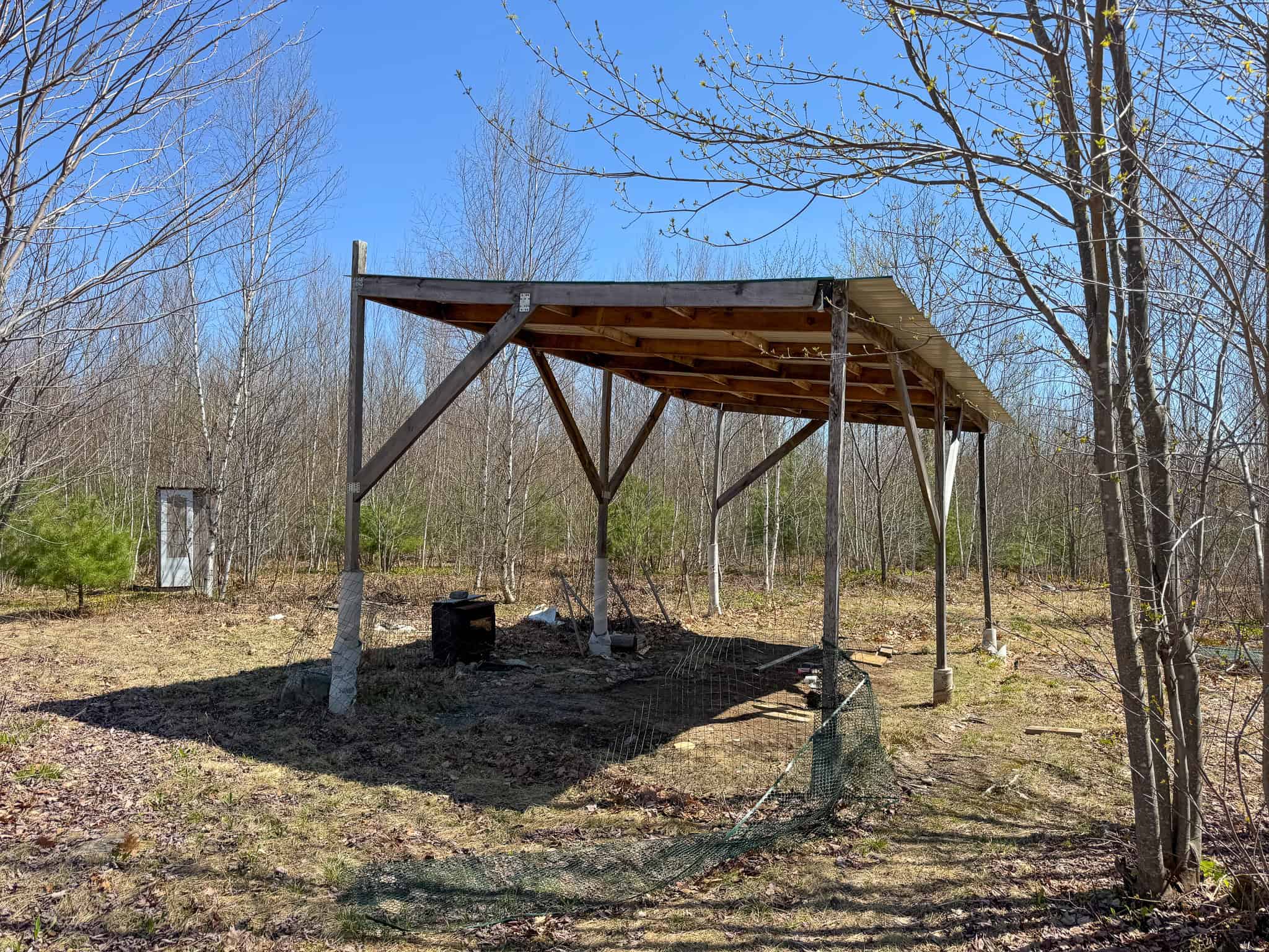 Off-Grid Log Cabin Retreat on 65± Acres