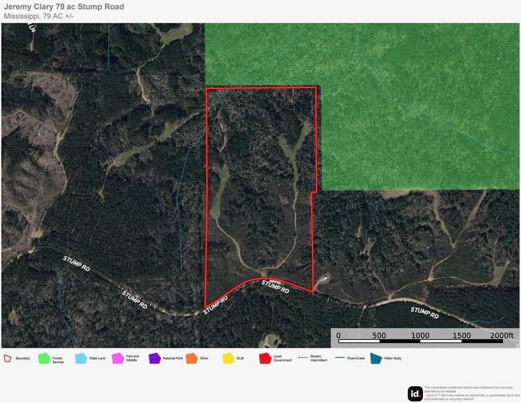 80 Acres with a Brand New Lodge in South Mississippi