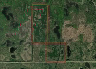 103± acre timber tract in Juneau County’s Town of Necedah