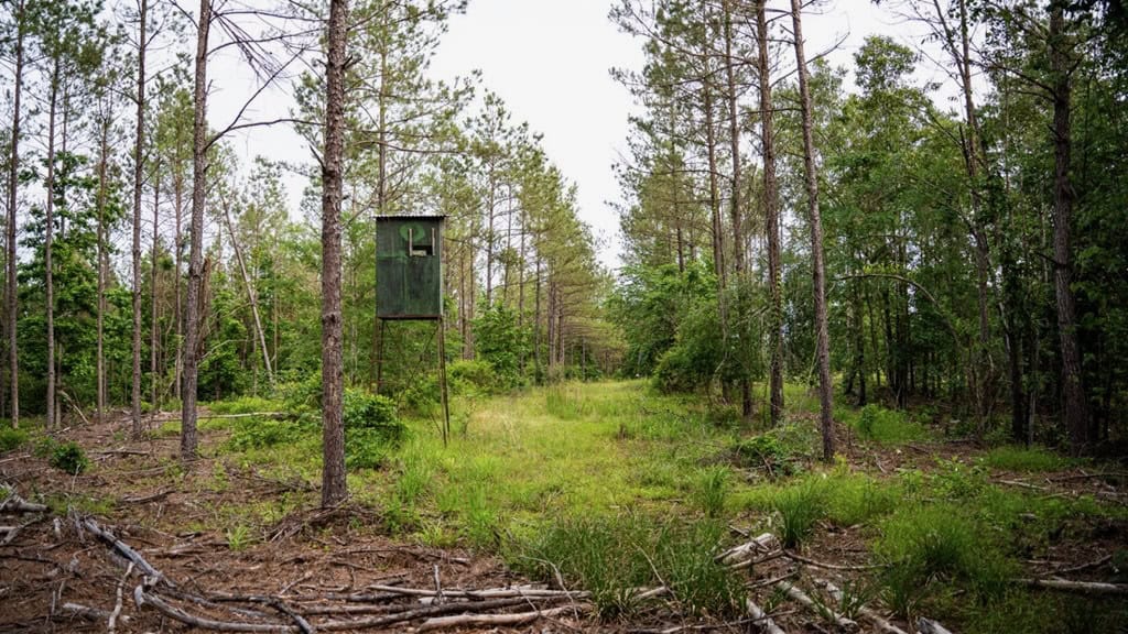 586 Hunting Land in the Catahoula Hills with Creek