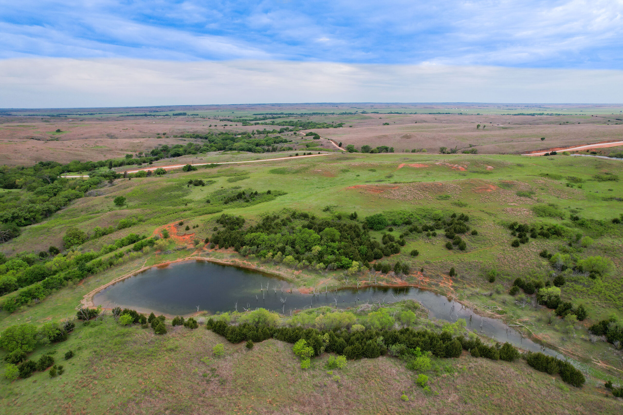 880± Acres of Hunting, Fishing & Ranch Land in Western Oklahoma for Sale