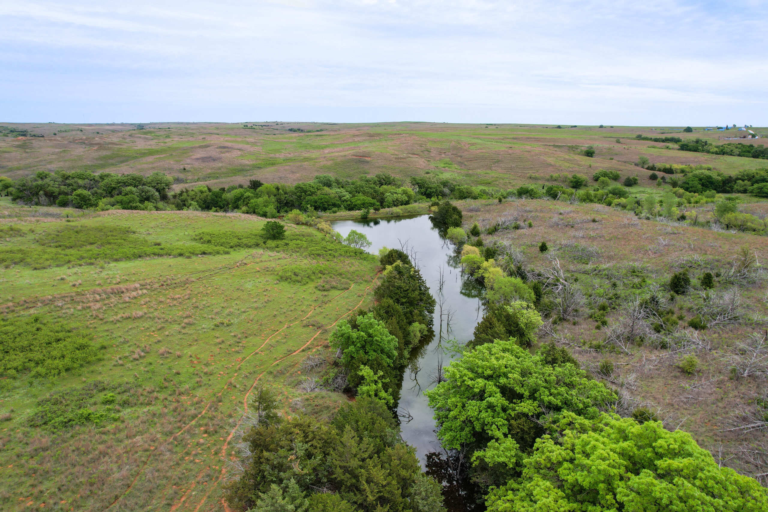 880± Acres of Hunting, Fishing & Ranch Land in Western Oklahoma for Sale