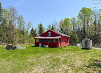Escape to the Maine Woods – Off-Grid Getaway Cabin on 26± Acres