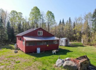 Escape to the Maine Woods – Off-Grid Getaway Cabin on 26± Acres
