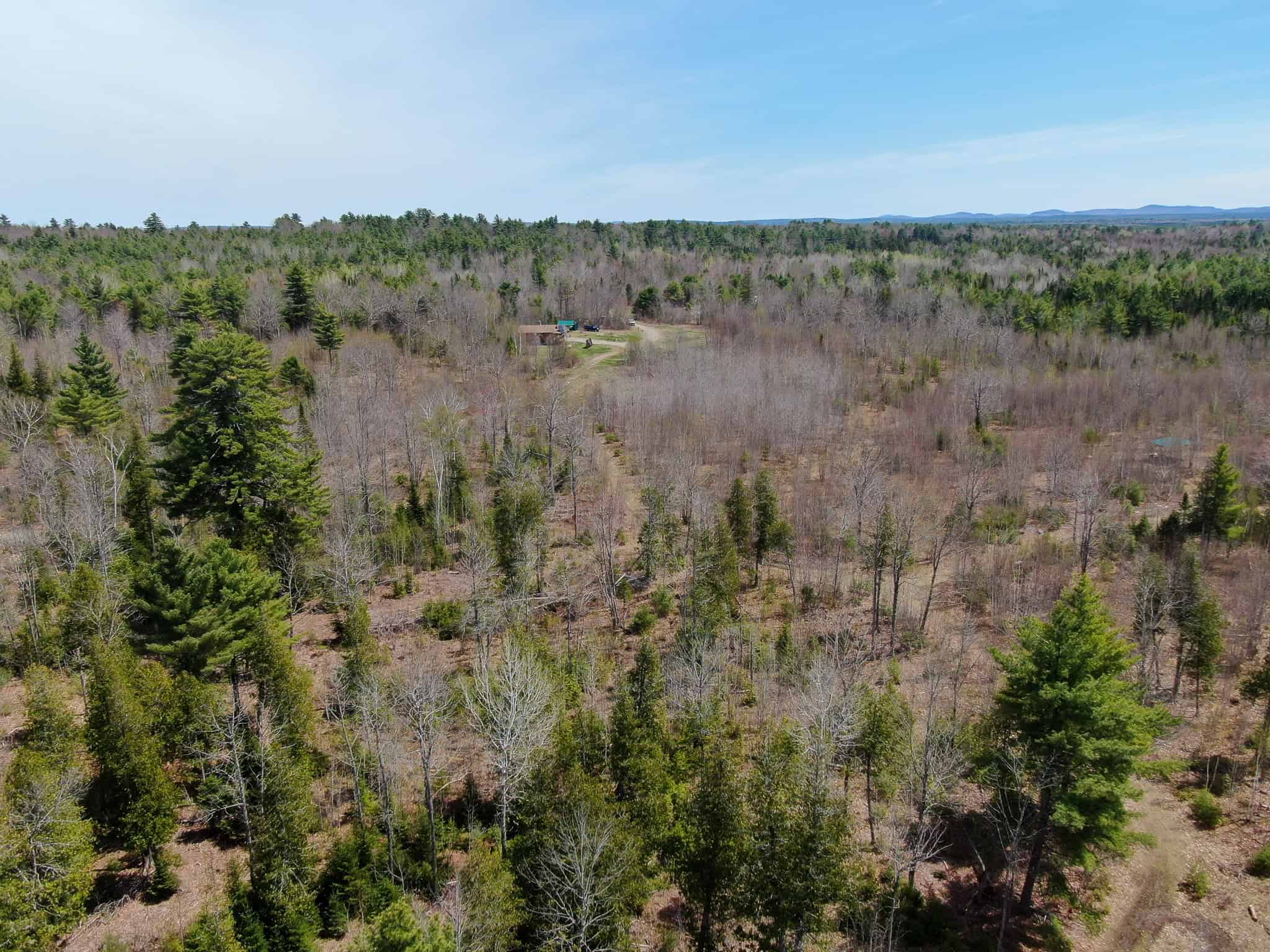 Off-Grid Log Cabin Retreat on 65± Acres
