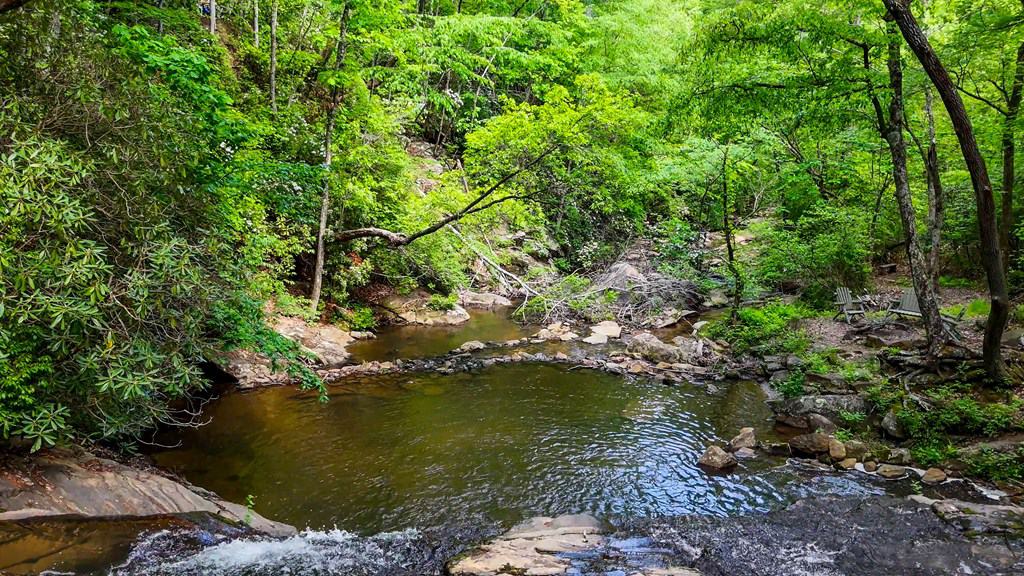 Historic Hunting Retreat with Private Waterfall and Cabin Lodge