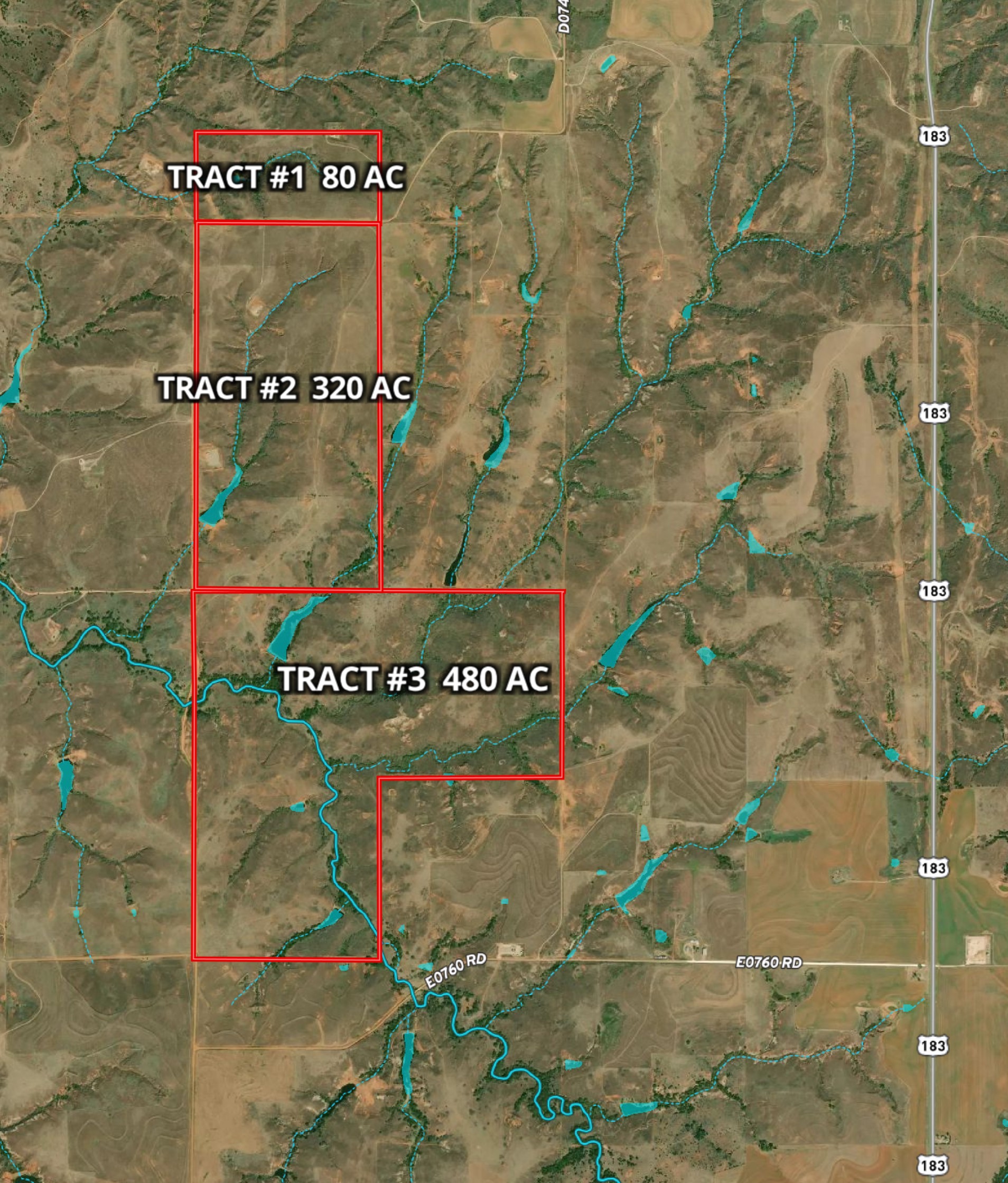 880± Acres of Hunting, Fishing & Ranch Land in Western Oklahoma for Sale