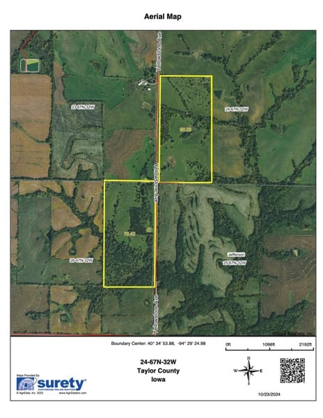 Farm Land for Sale in Blockton, Iowa