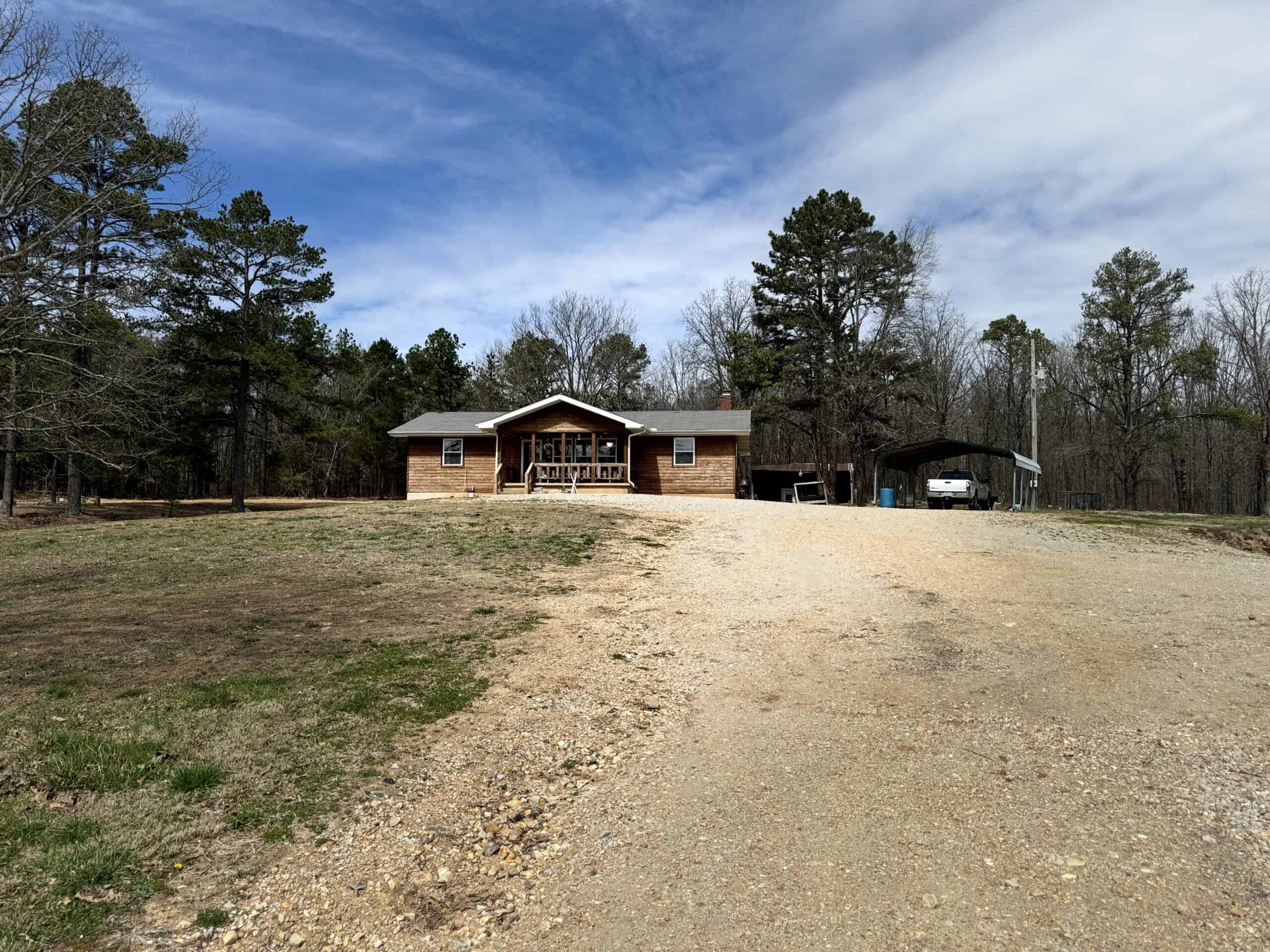 Hunting Property with Home and Shop for Sale in Mountain View, MO