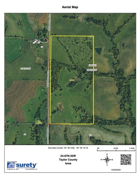 Farm Land for Sale in Blockton, Iowa