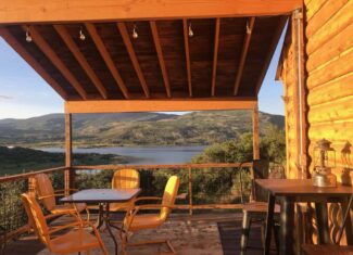 Lakefront Cabin For Sale at Vega State Park in Colorado
