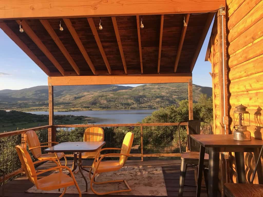 Lakefront Cabin For Sale at Vega State Park in Colorado