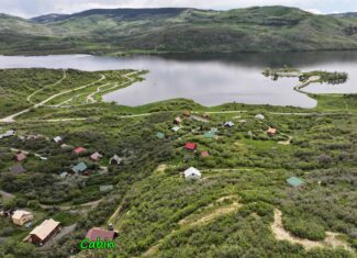 Lakefront Cabin For Sale at Vega State Park in Colorado