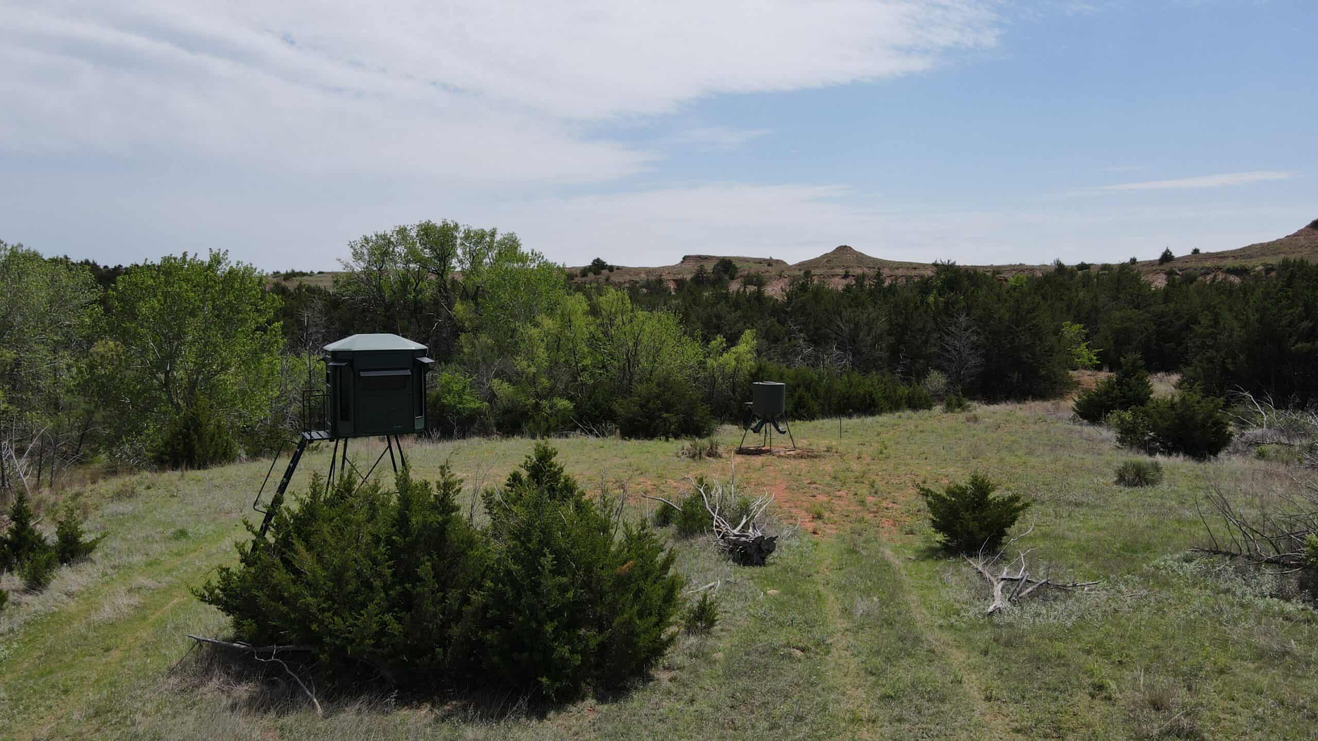 315± Acres | Barber County, KS | Trophy Whitetail Hunting | Red Hills Views