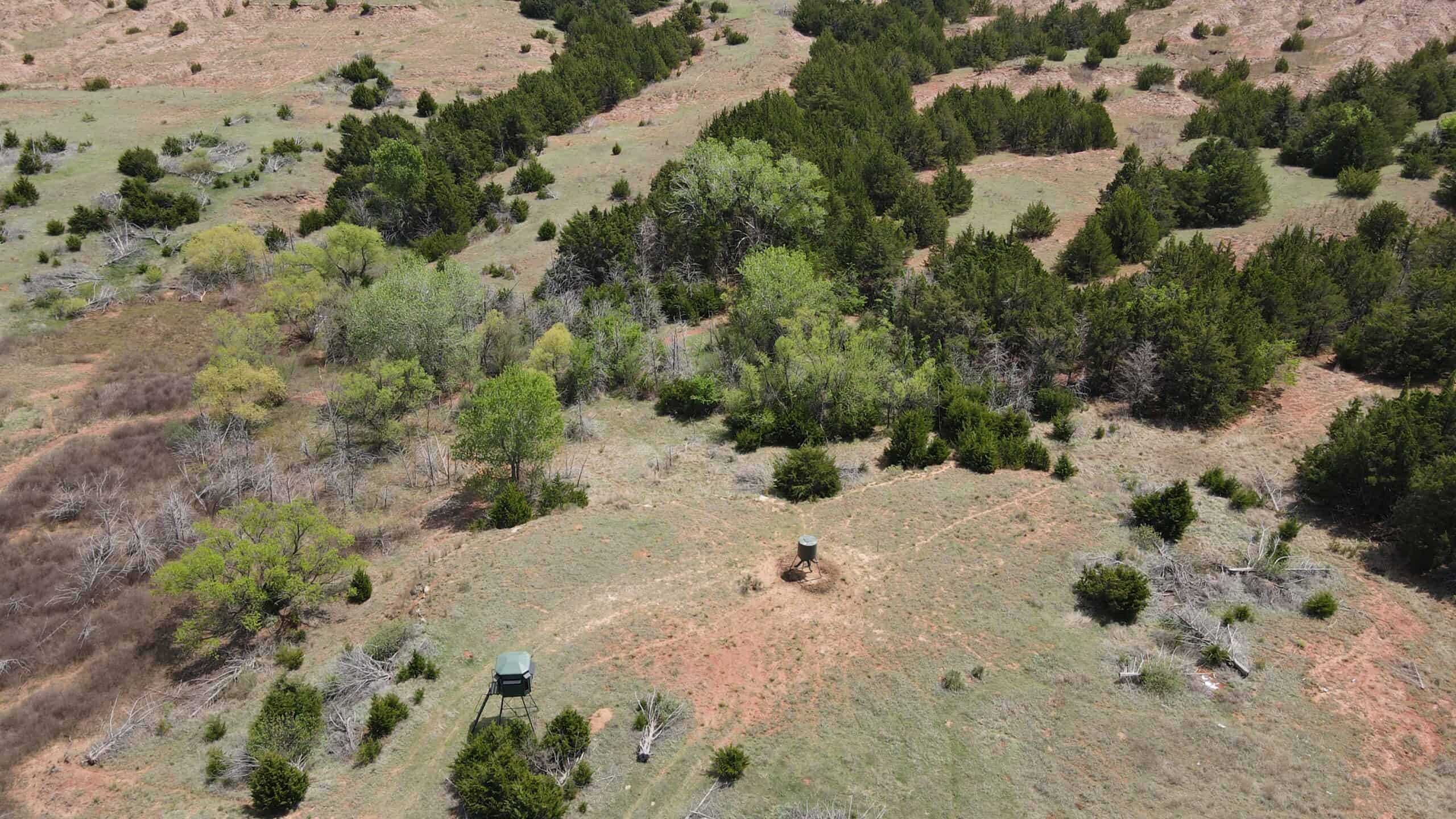 315± Acres | Barber County, KS | Trophy Whitetail Hunting | Red Hills Views