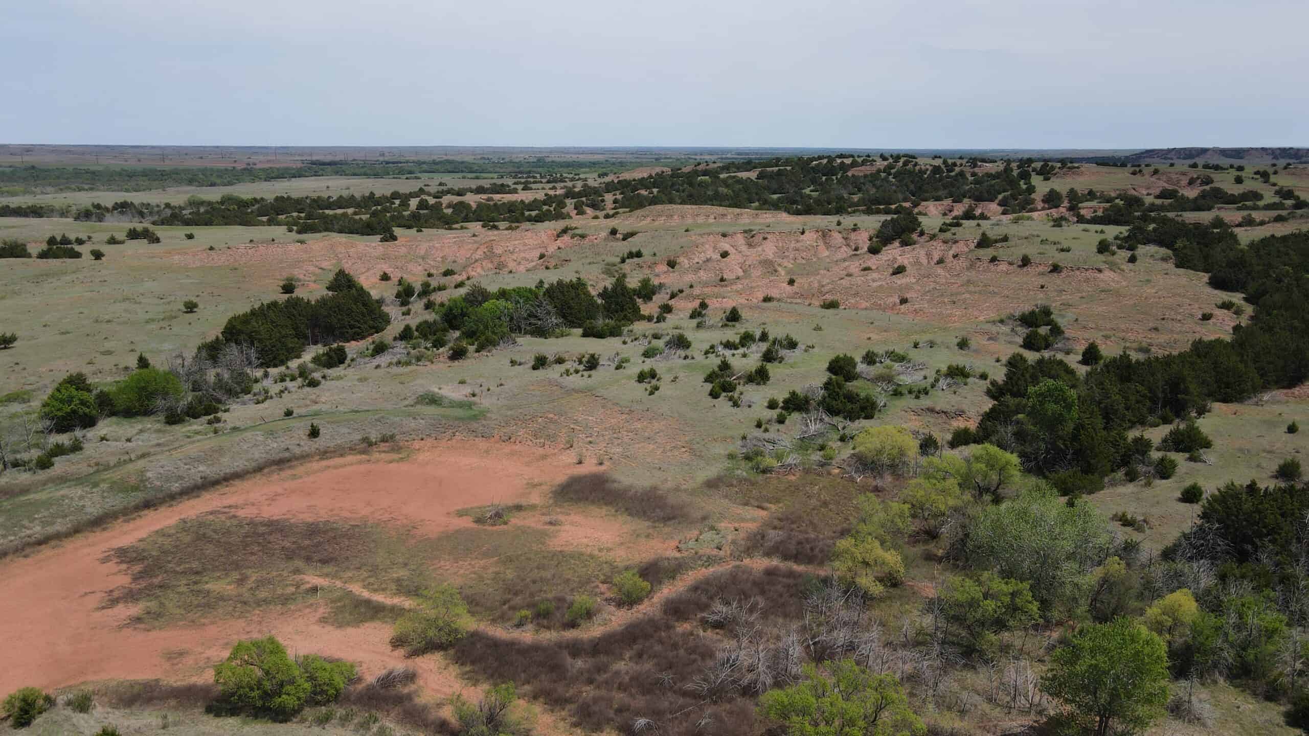 315± Acres | Barber County, KS | Trophy Whitetail Hunting | Red Hills Views