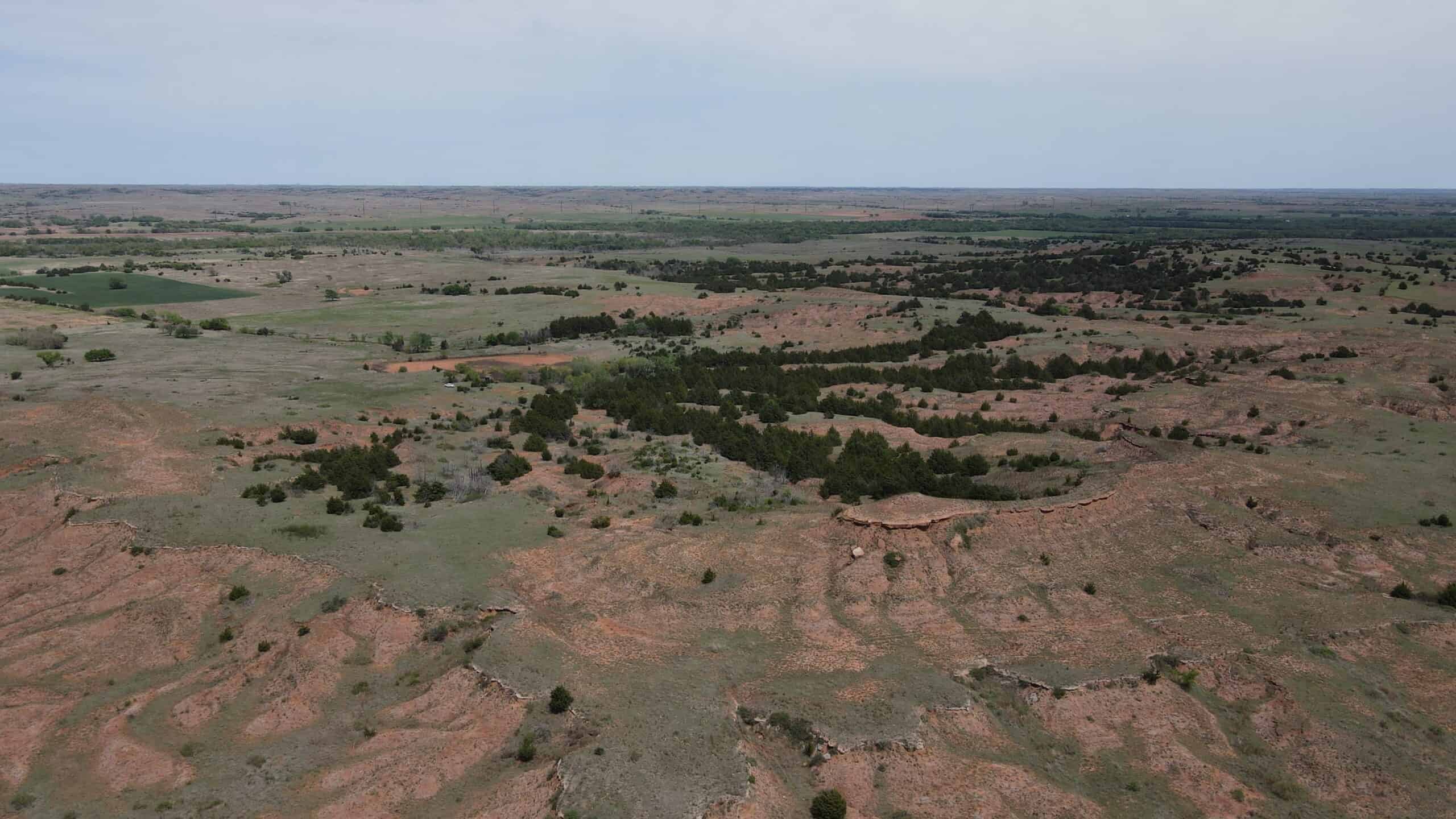 315± Acres | Barber County, KS | Trophy Whitetail Hunting | Red Hills Views