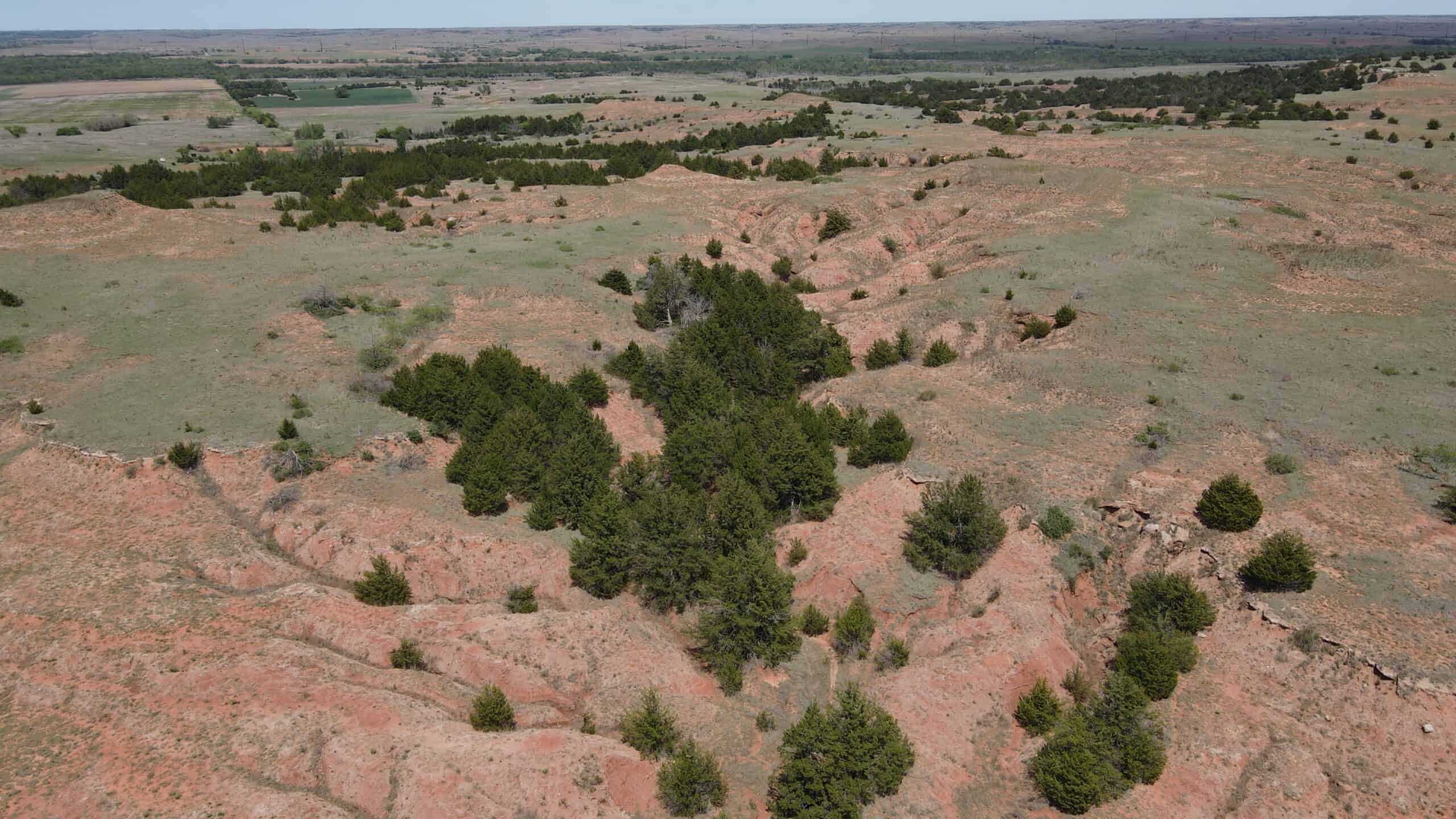 315± Acres | Barber County, KS | Trophy Whitetail Hunting | Red Hills Views