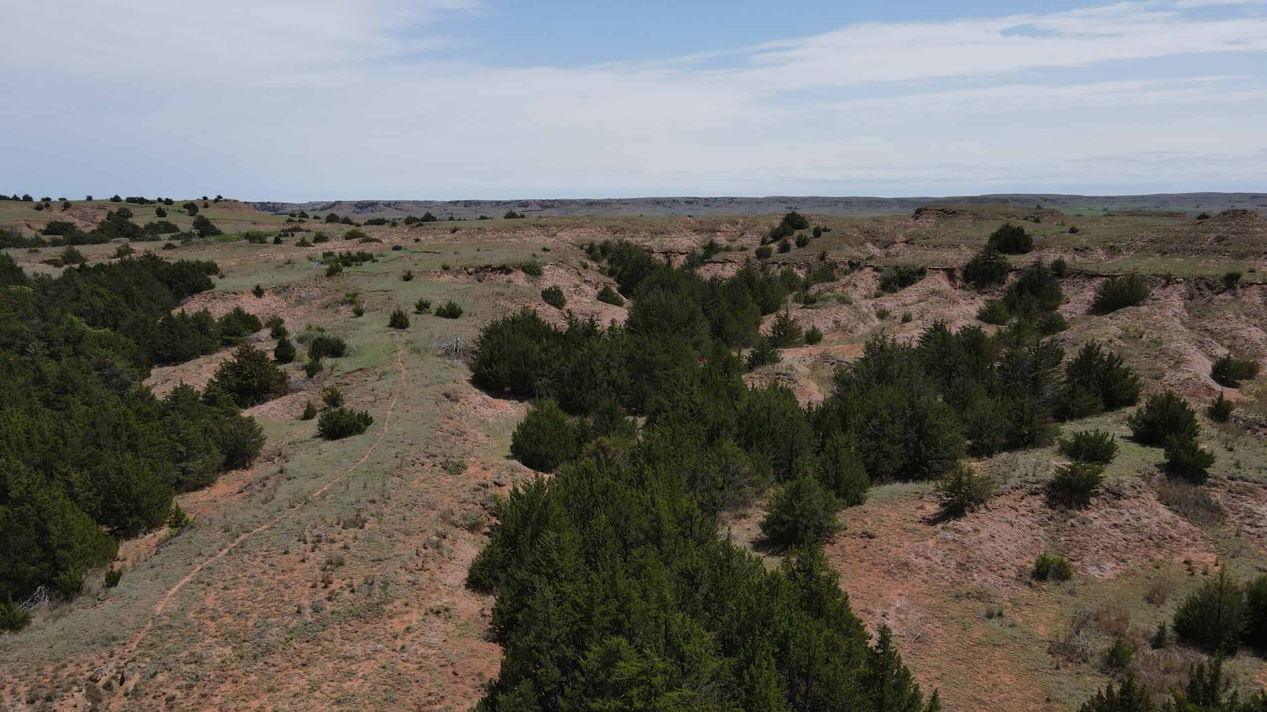 315± Acres | Barber County, KS | Trophy Whitetail Hunting | Red Hills Views