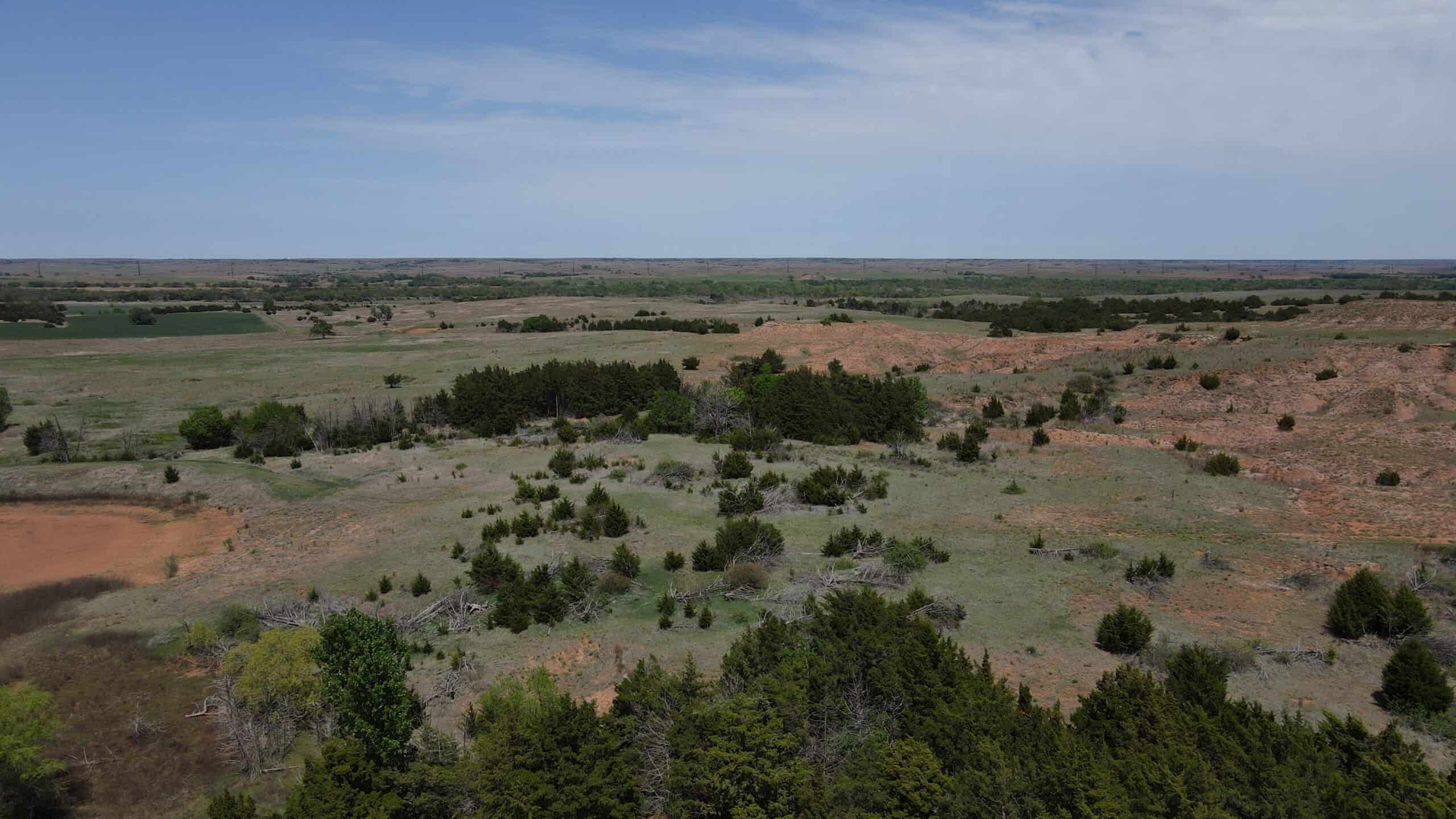 315± Acres | Barber County, KS | Trophy Whitetail Hunting | Red Hills Views