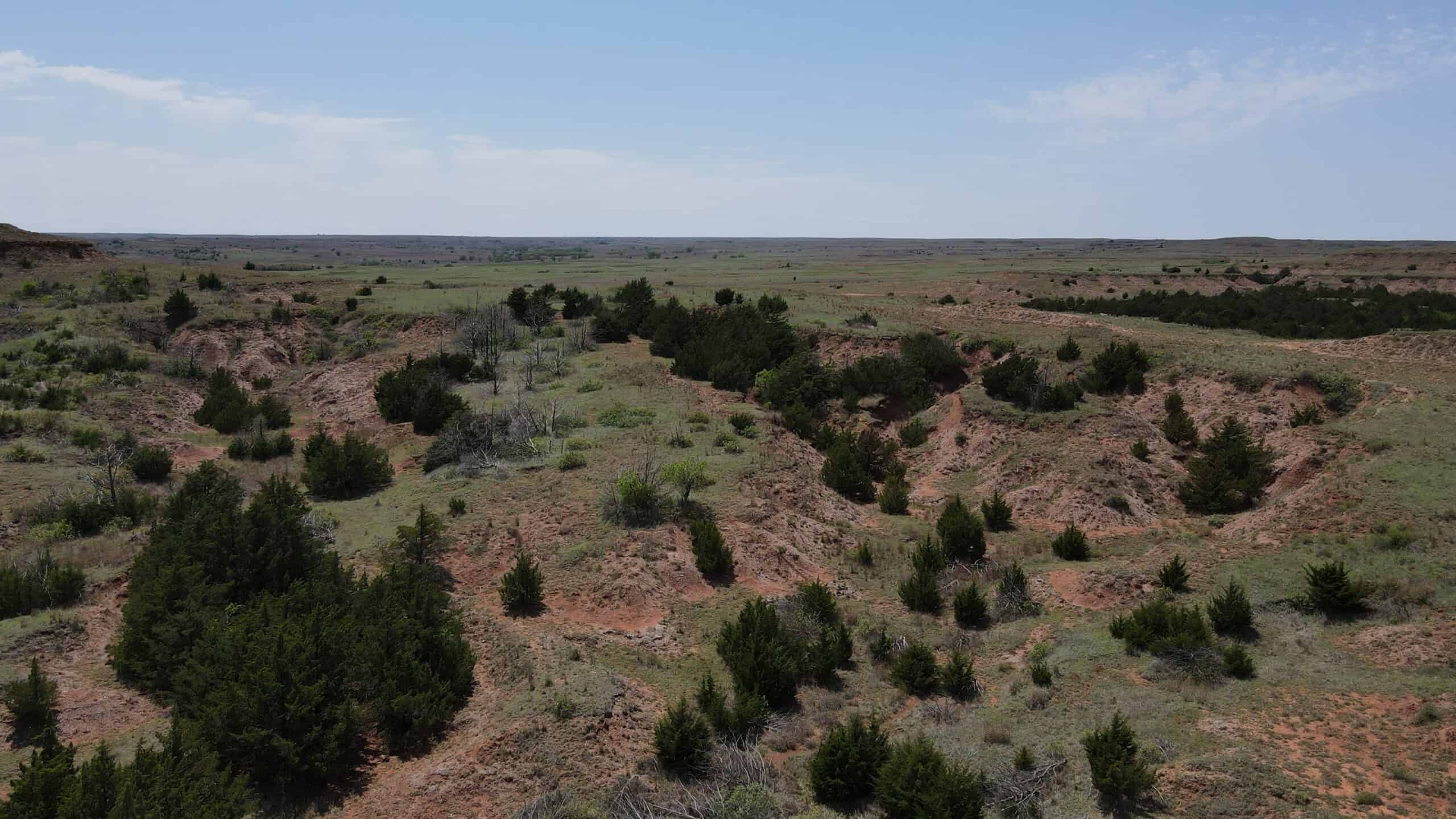315± Acres | Barber County, KS | Trophy Whitetail Hunting | Red Hills Views