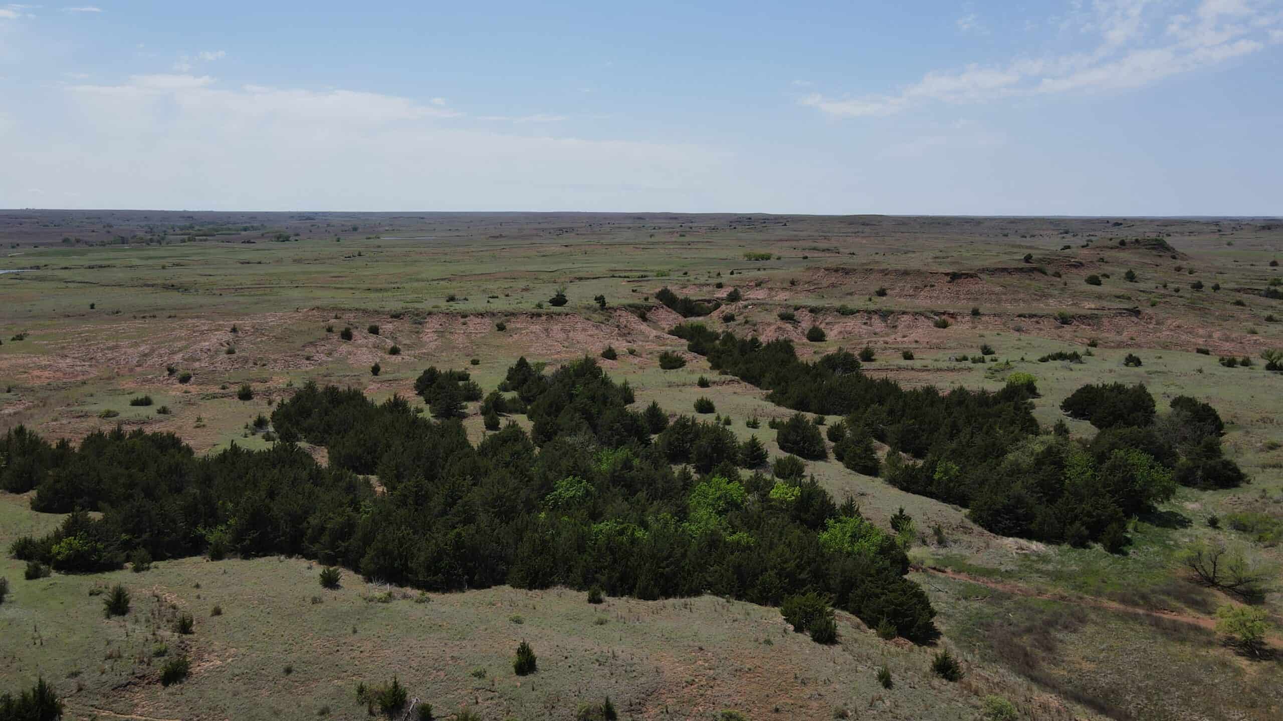 315± Acres | Barber County, KS | Trophy Whitetail Hunting | Red Hills Views