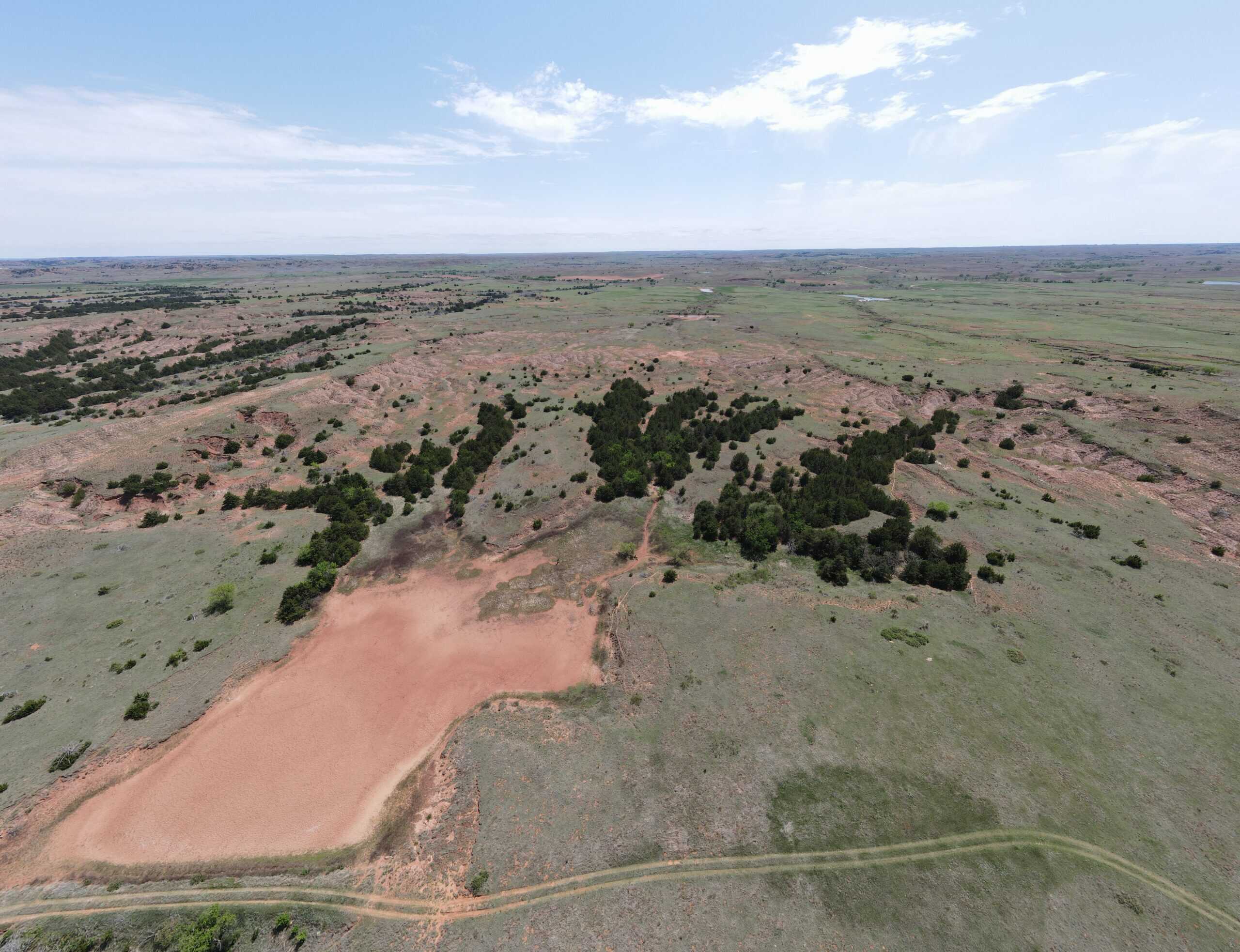 315± Acres | Barber County, KS | Trophy Whitetail Hunting | Red Hills Views