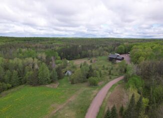 Country Home with Acreage for Sale in Butternut, Wisconsin