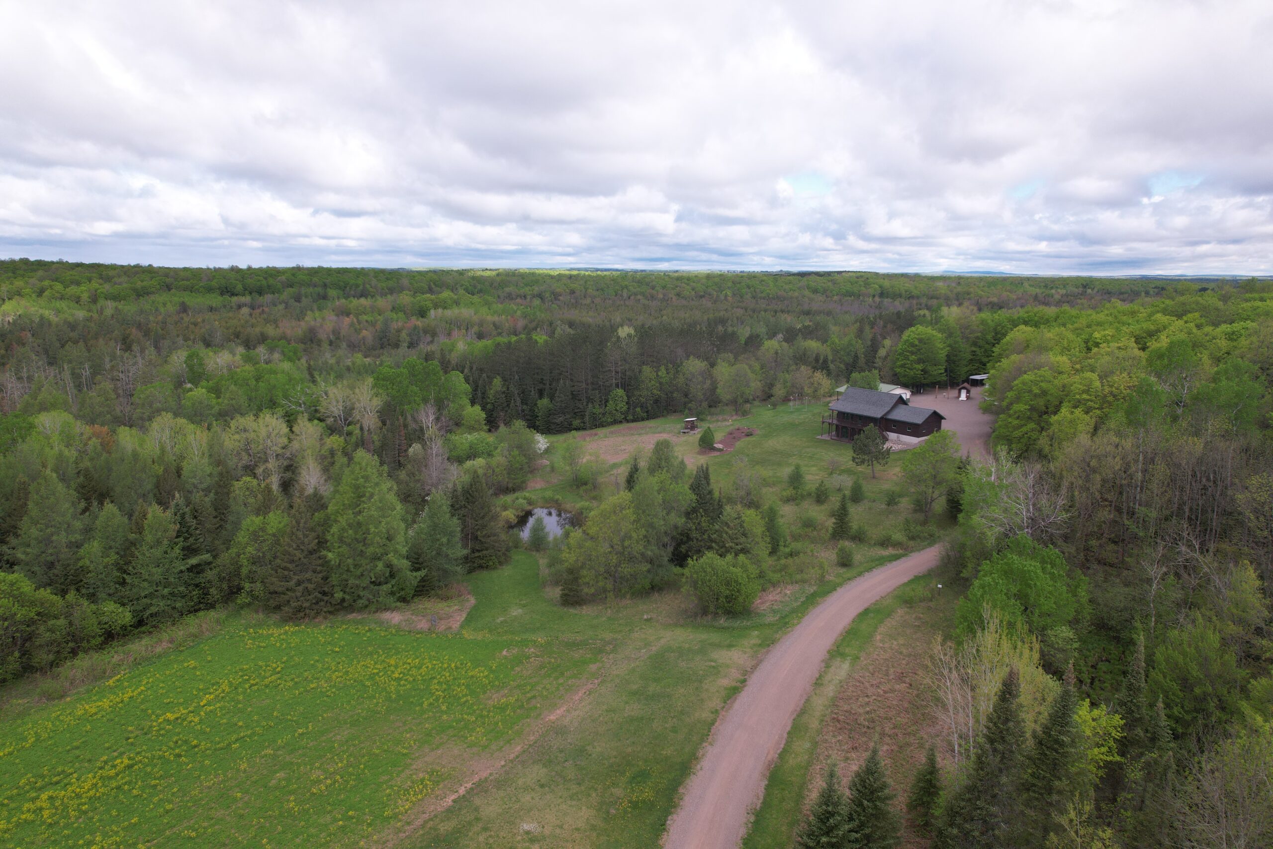 Country Home with Acreage for Sale in Butternut, Wisconsin