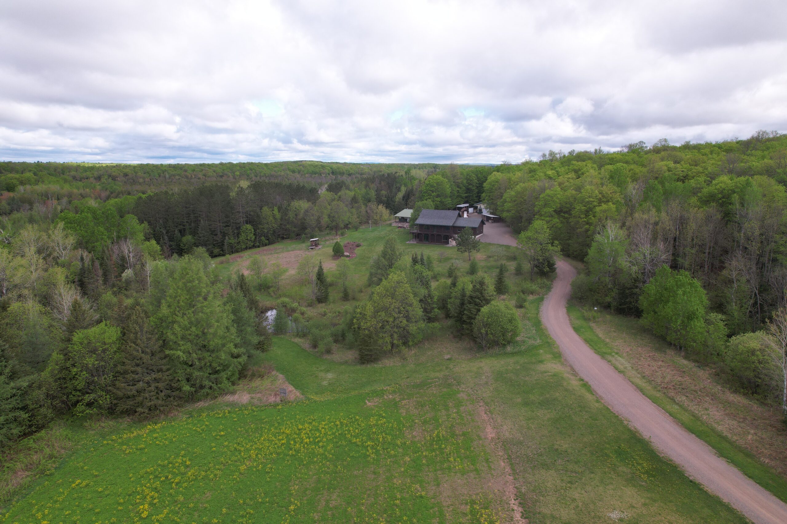 Country Home with Acreage for Sale in Butternut, Wisconsin