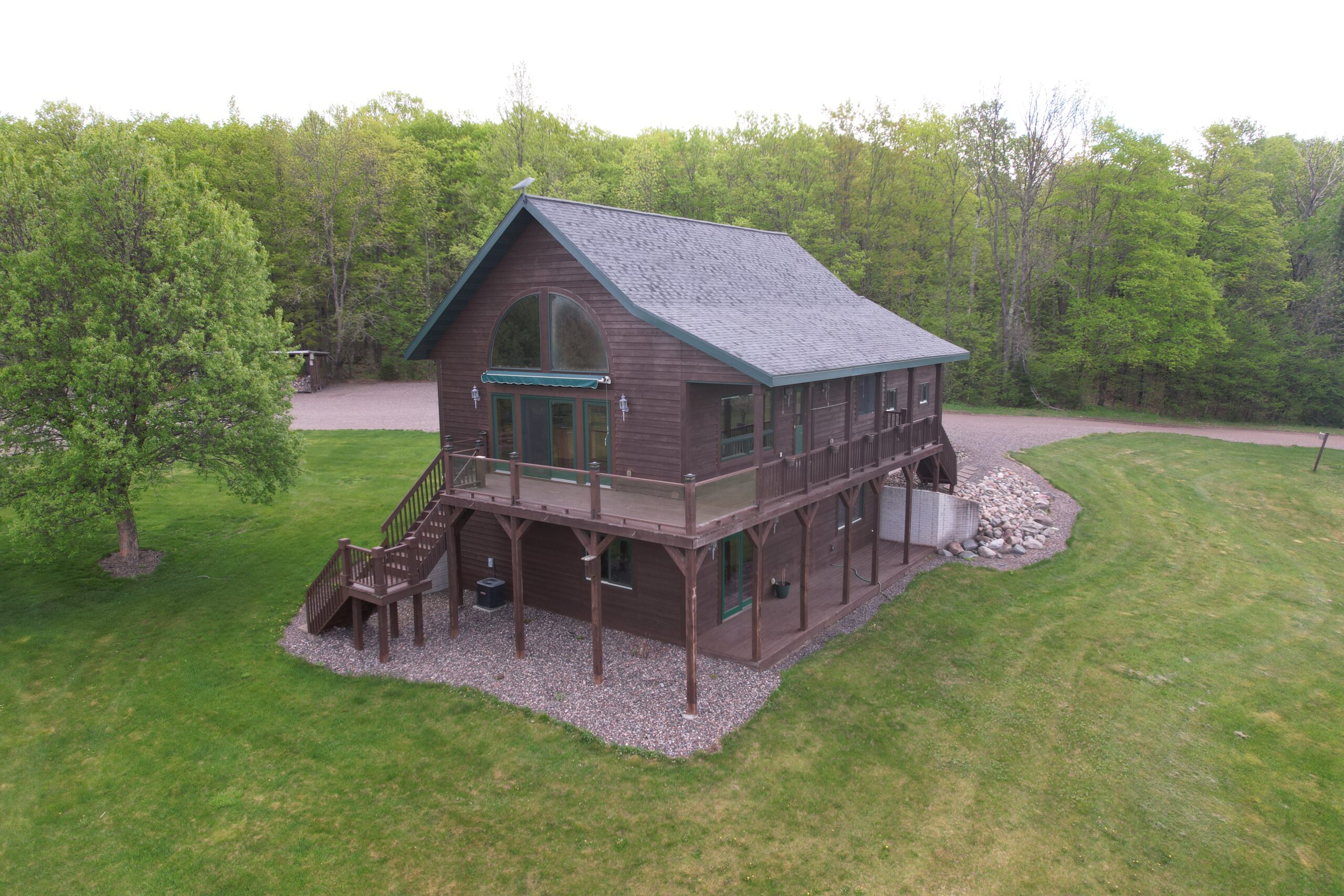 Country Home with Acreage for Sale in Butternut, Wisconsin