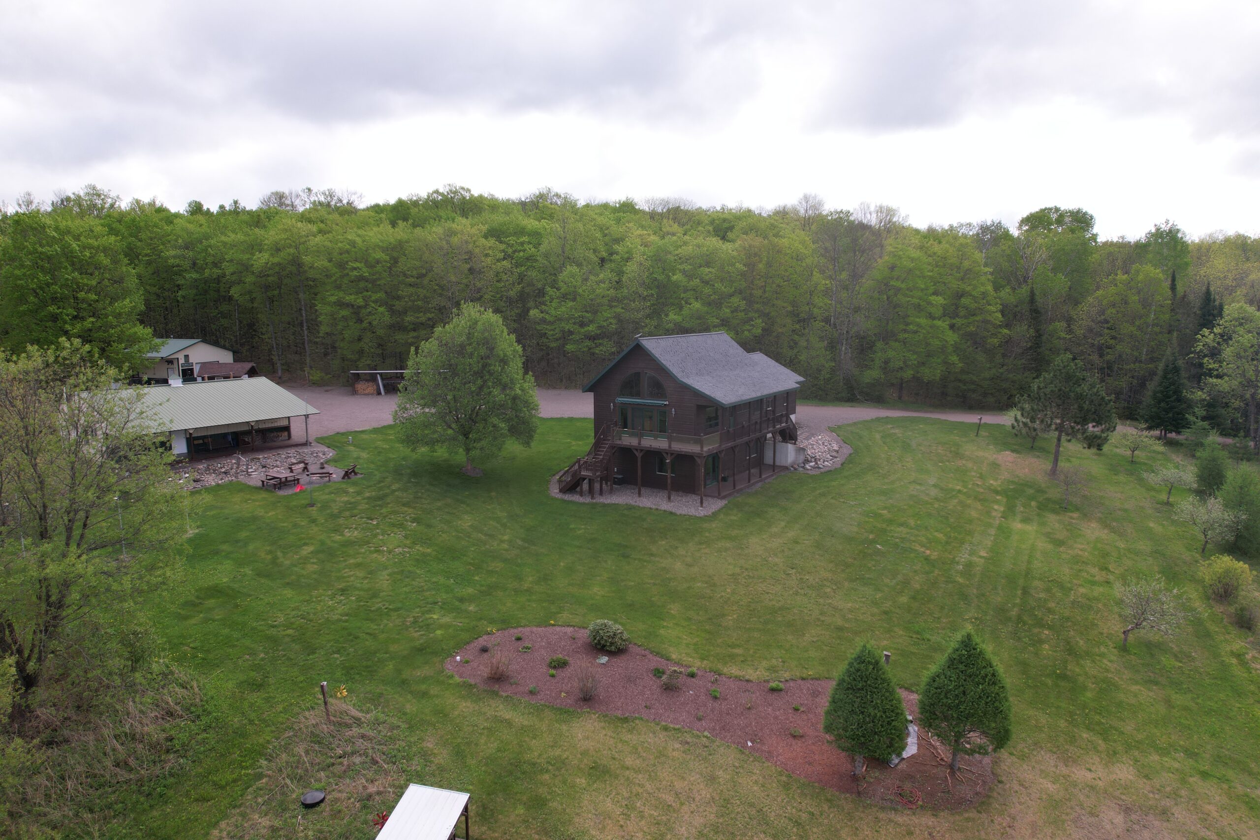 Country Home with Acreage for Sale in Butternut, Wisconsin