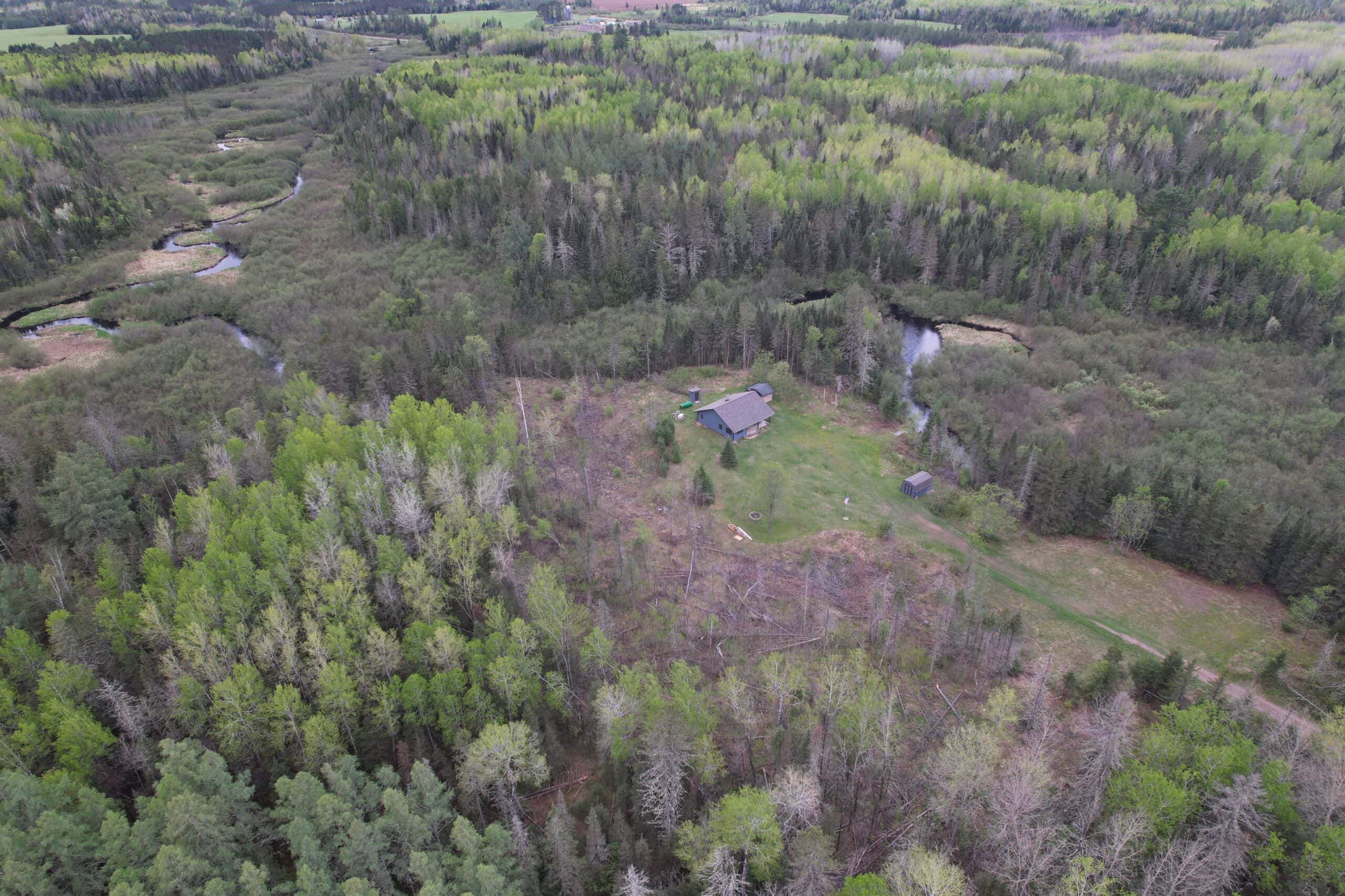 Land with Cabin for Sale in Glidden, Wisconsin